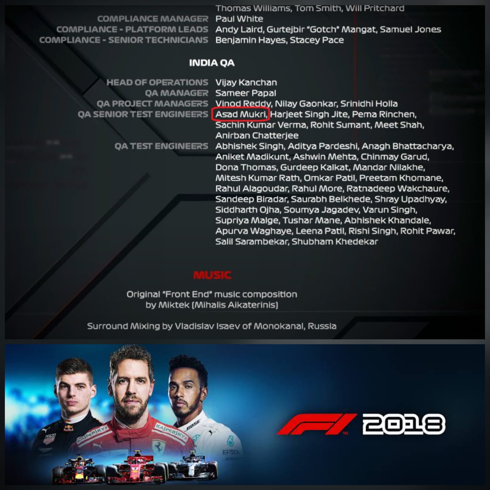 F1 2018